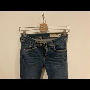 Rag & bone dark blue Capri jeans